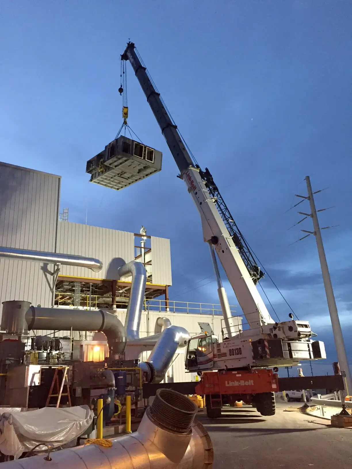 Mechanical equipment installation